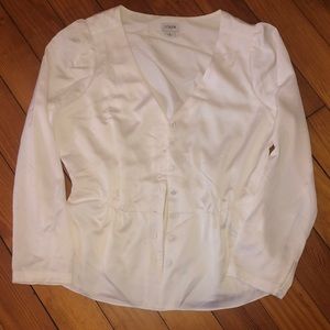 White J.Crew Women’s Blouse size 4